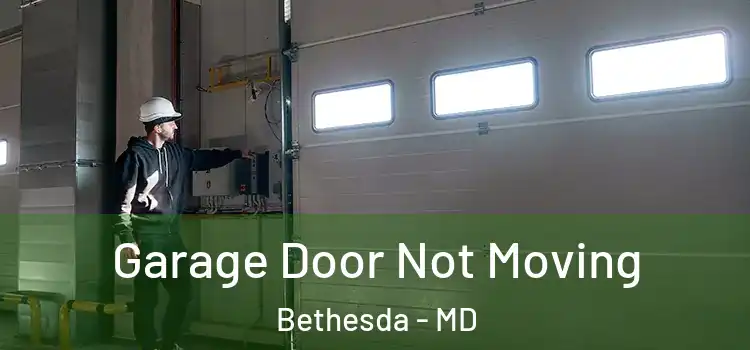  Garage Door Not Moving Bethesda - MD